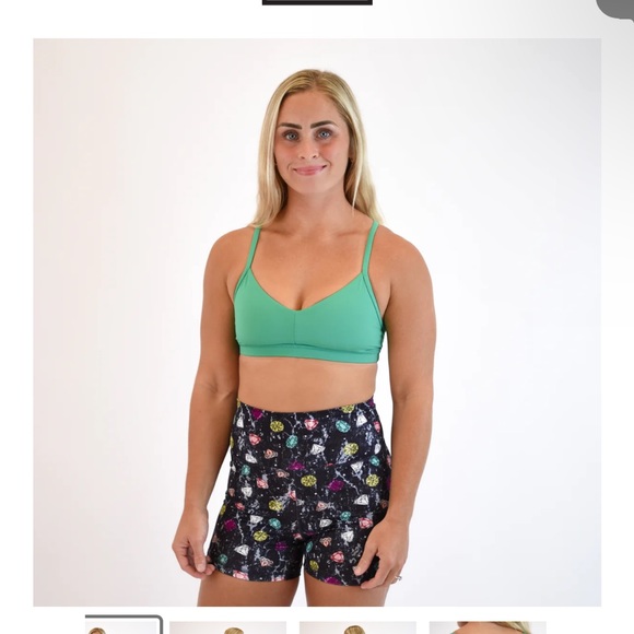 Golf Green Fleo sports bra size small - Picture 3 of 5